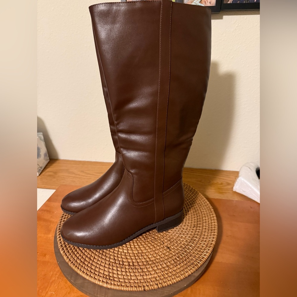 Lane Bryant Tall Chocolate Brown Over-the-Knee Boots